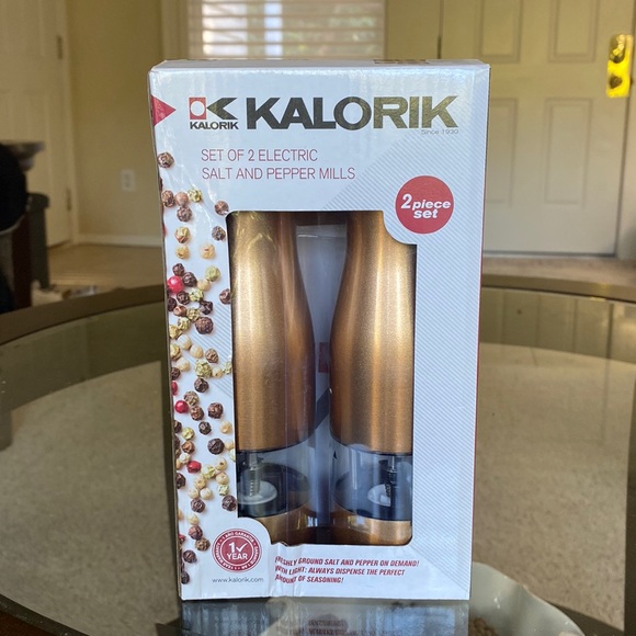 Kitchen Kalorik Electric Salt And Pepper Mills Poshmark